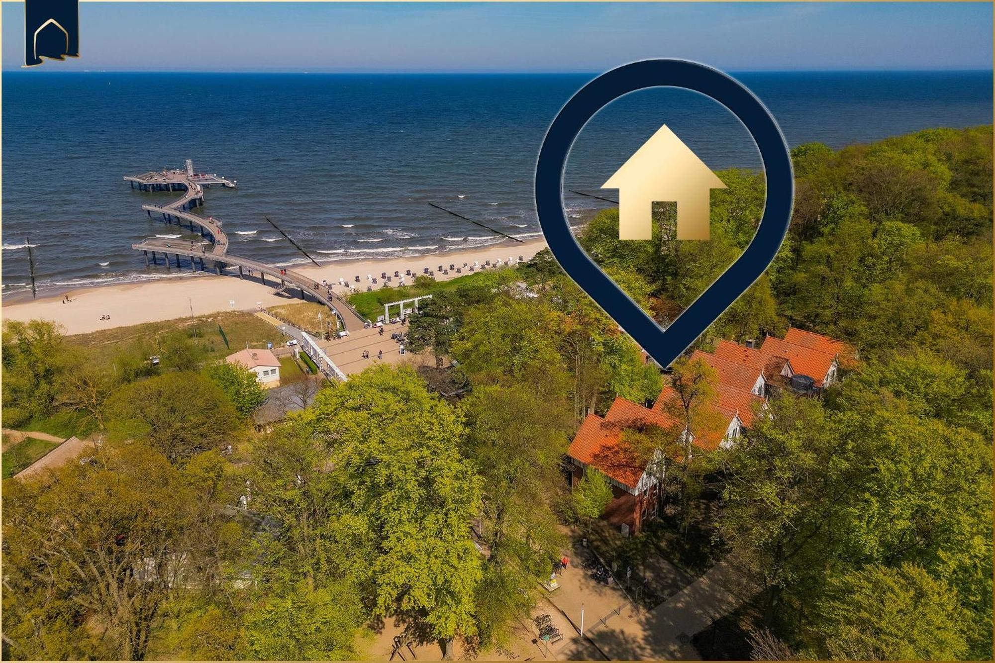 Ferienanlage Seeblick Ostseeperle Koserow Kültér fotó